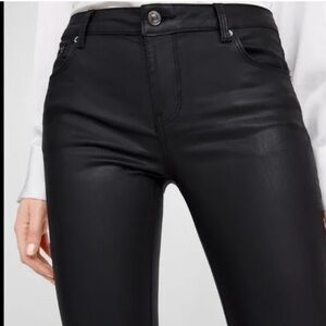 ZARA | Slim Fit Coated Jeans | Size 02